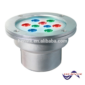 IP68 RGB color changing underwater light show, SS underwater light fixture